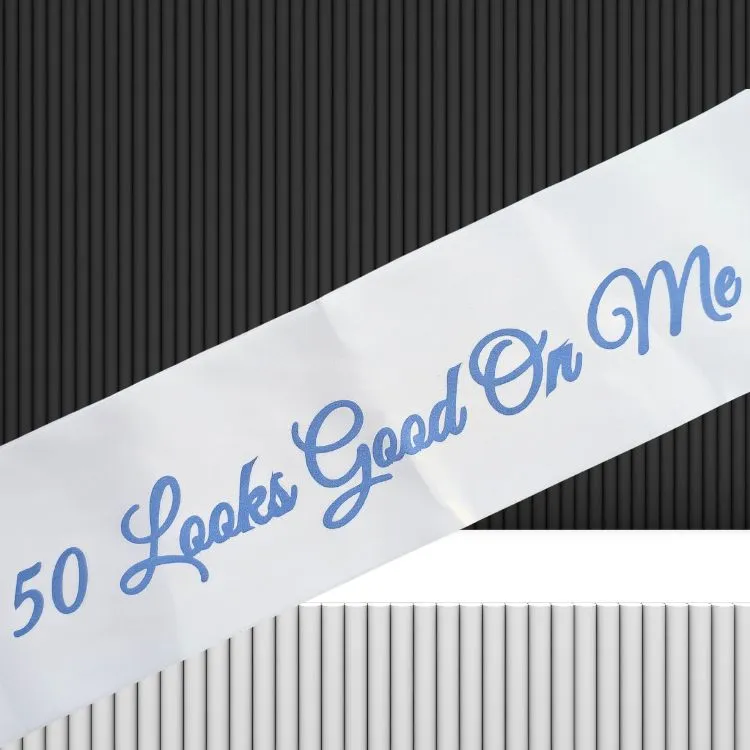 personalized birthday sash